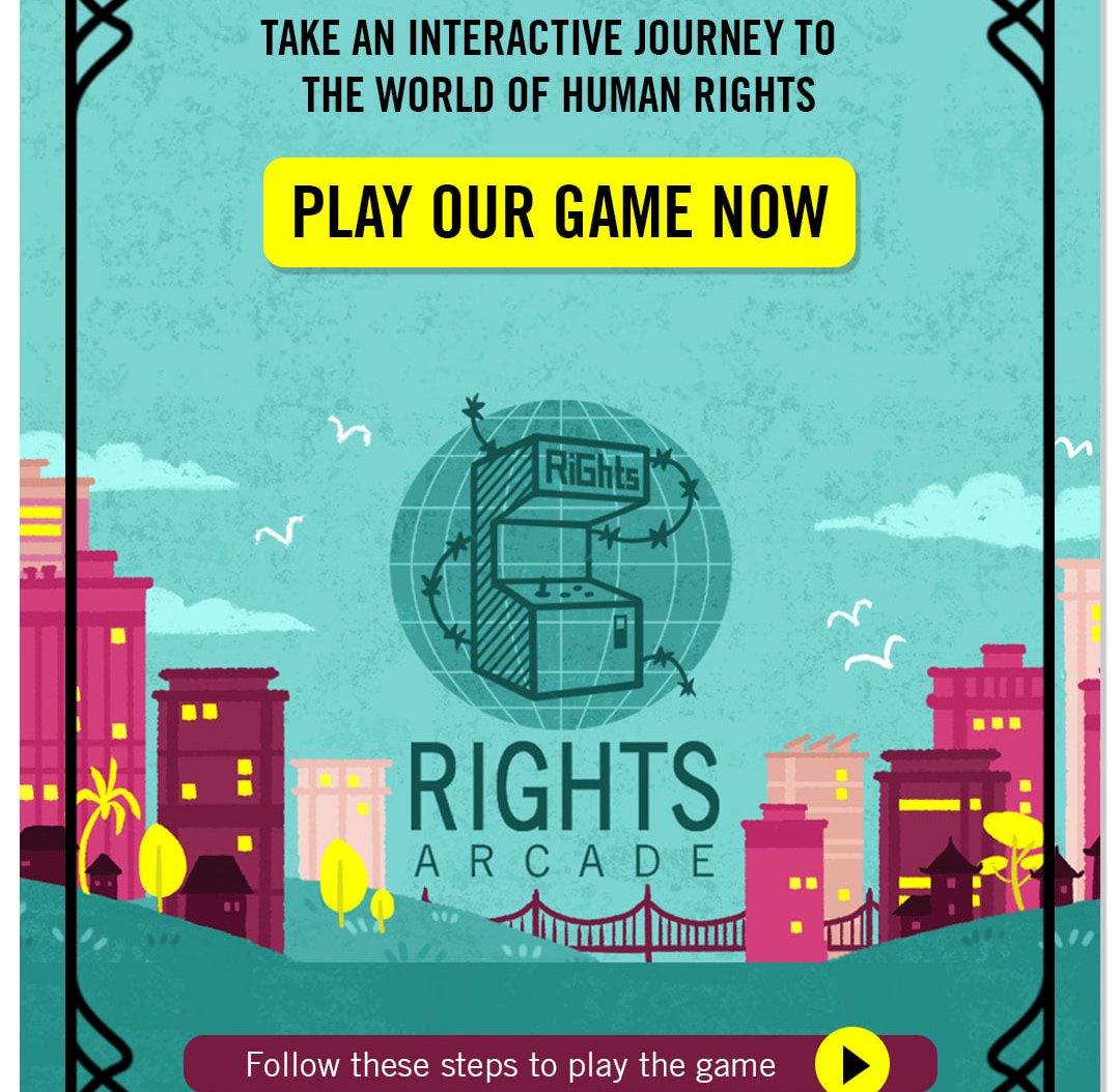 Rights Arcade. L'application D'éducation Aux Droits Humains | Amnesty ...